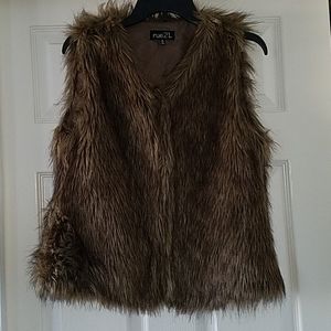 Stylish Faux Fur vest